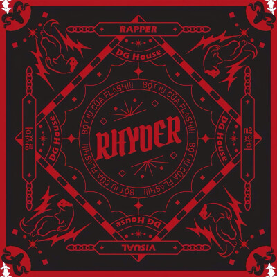KHĂN BANDANA ĐỘC QUYỀN TỪ BBN CHO FAN RHYDER QUANG ANH – DG HOUSE