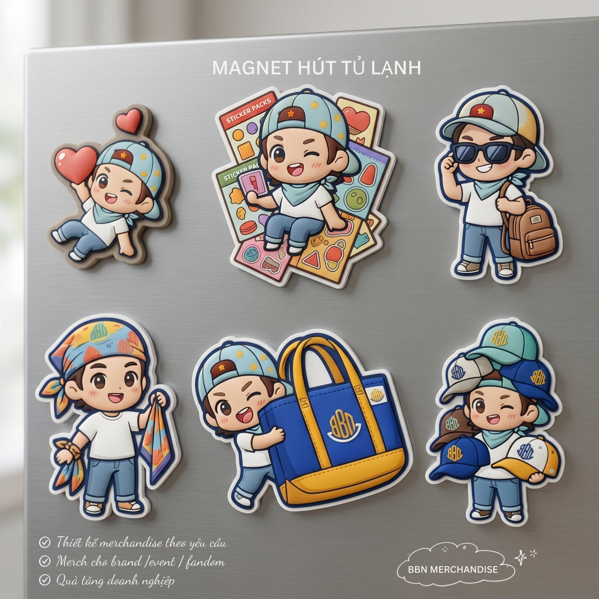 Magnet Hút Tủ Lạnh BBN