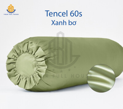 Vỏ Gối Ôm Lụa Tencel 60s size 37x100 cm Thương Hiệu BBN Your Full House