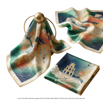 KHĂN BANDANA IN THEO YÊU CẦU THƯƠNG HIỆU BBN HOME