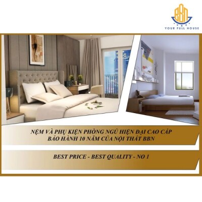 Nệm cao su nhân tạo sản xuất trực tiếp từ nhà máy, thương hiệu BBN Your Full House