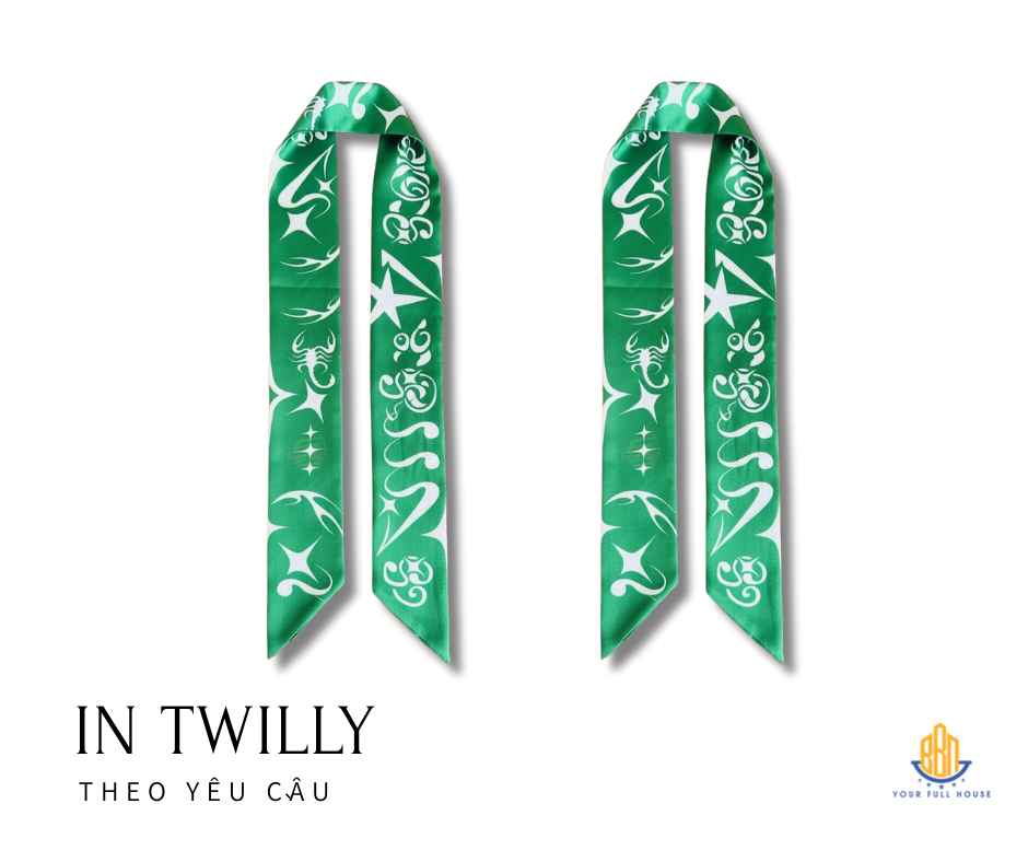 Khăn twilly thiết kế chính hãng, độc quyền tại BBN Home