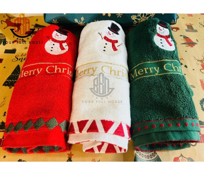 Đặc điểm nổi bật của bộ khăn tắm Giáng sinh BBN