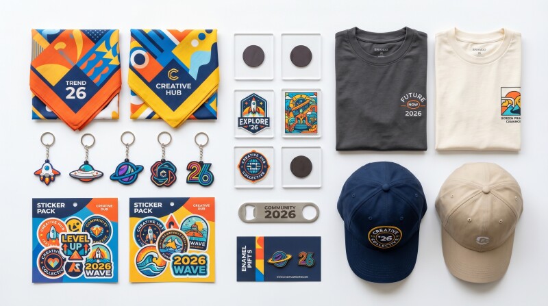 Top 5 Phụ Kiện Merchandise Thương Hiệu Dẫn Đầu Xu Hướng 2026